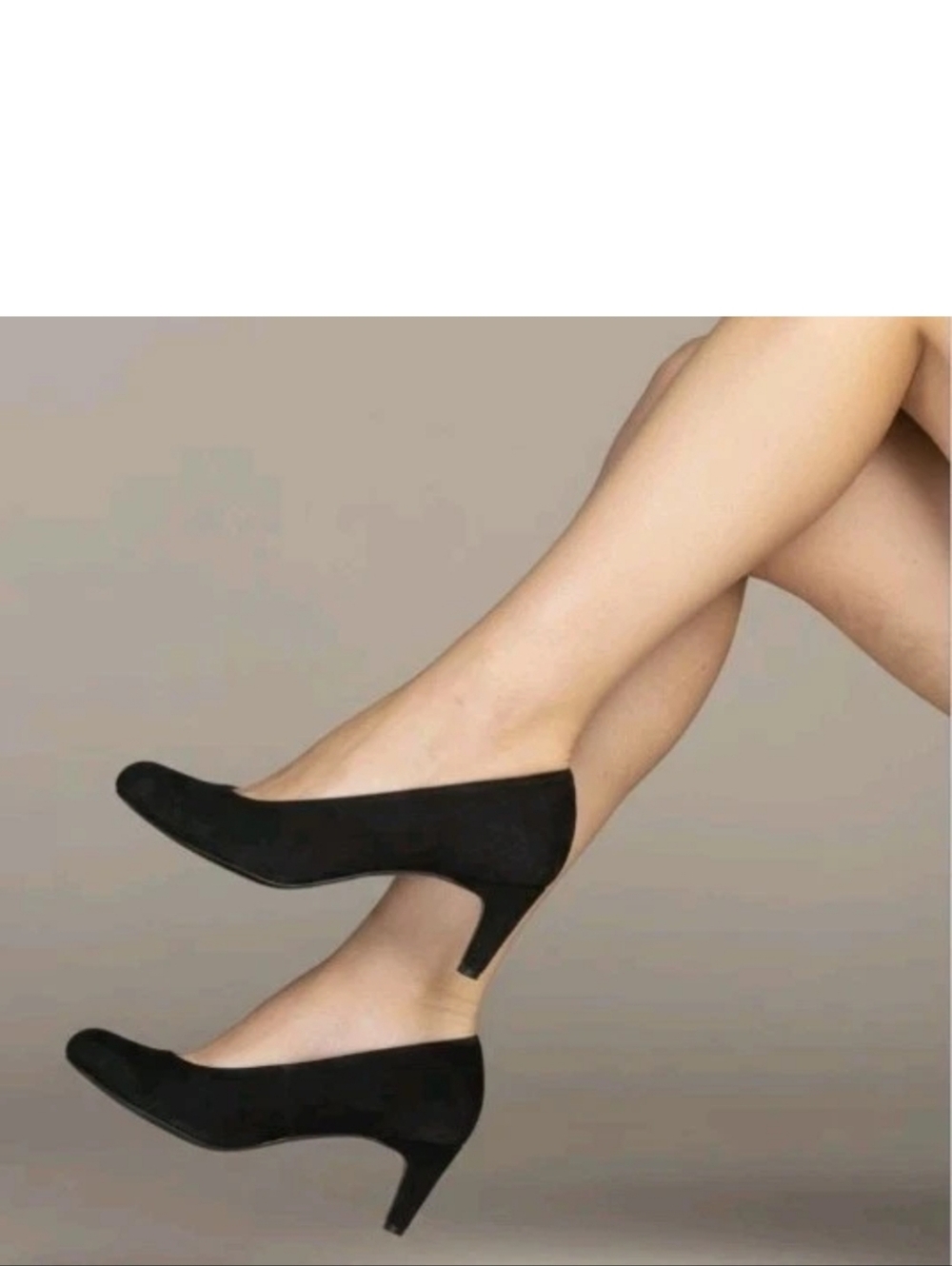 Stuart Weitzman Suede Chocolate Brown Pumps Mid Heel Shoes! 8.5 Excellent